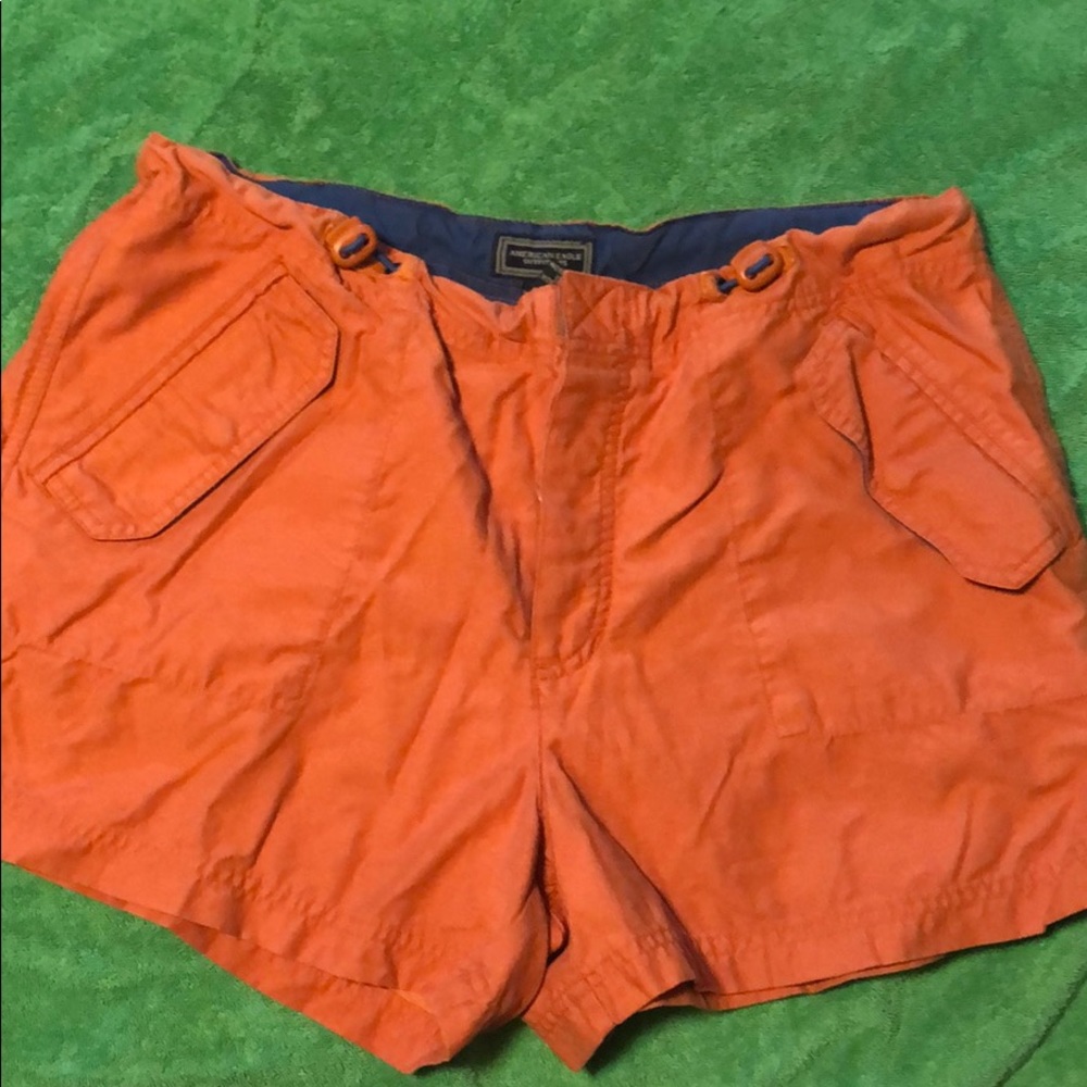 Orange AMerican Eagle size 12 shorts